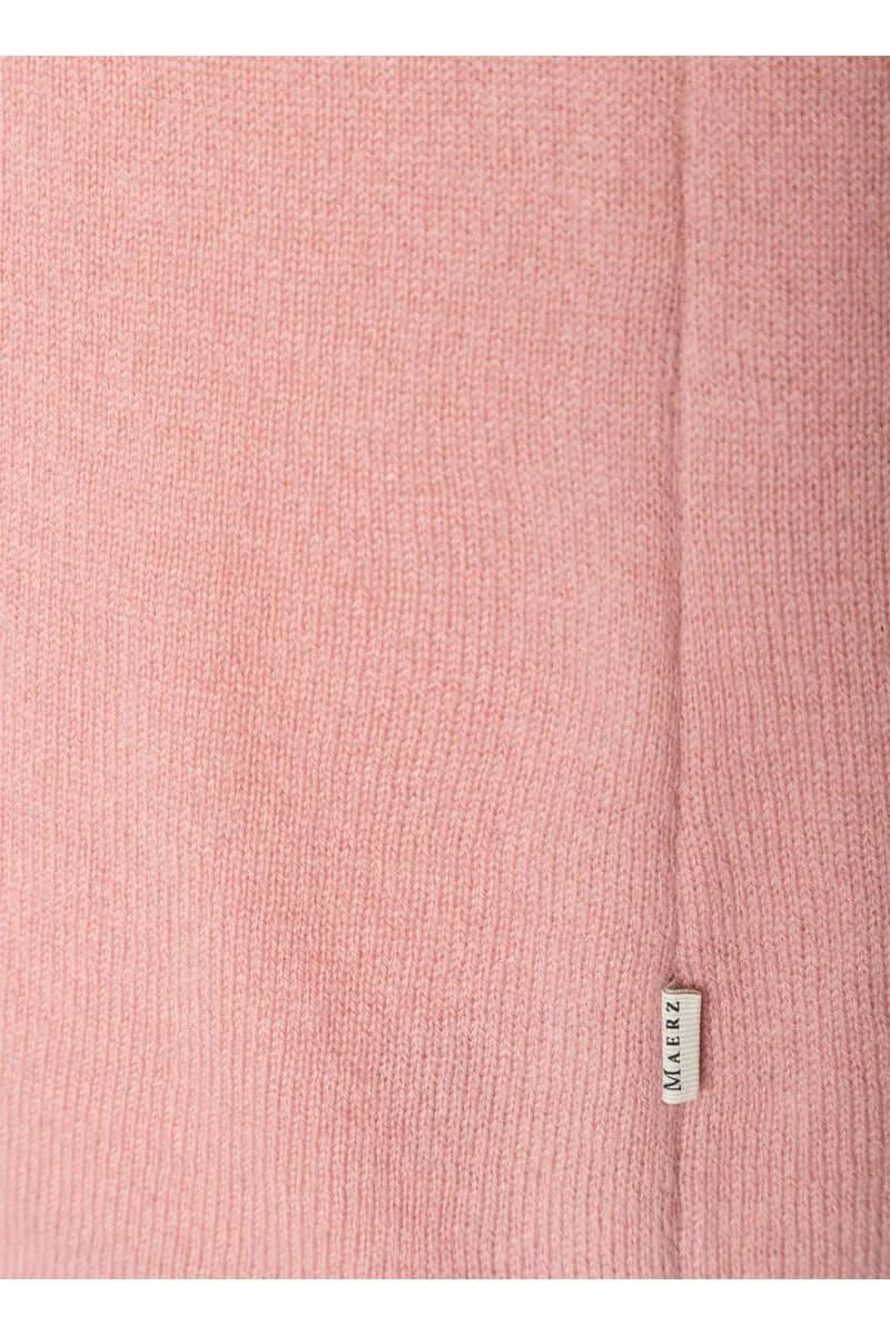 MAERZ Regular Fit Damen PulloverStehkragen Rosa 3 MAERZ Regular Fit Damen PulloverStehkragen Rosa – Bild 3