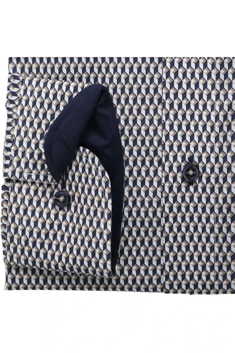 Casa Moda Modern Fit Hemd Anthrazit, Gemustert 3 Casa Moda Modern Fit Hemd Anthrazit, Gemustert – Bild 3