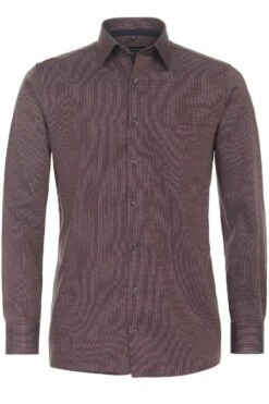 Casa Moda Comfort Fit Hemd Blau, Gemustert