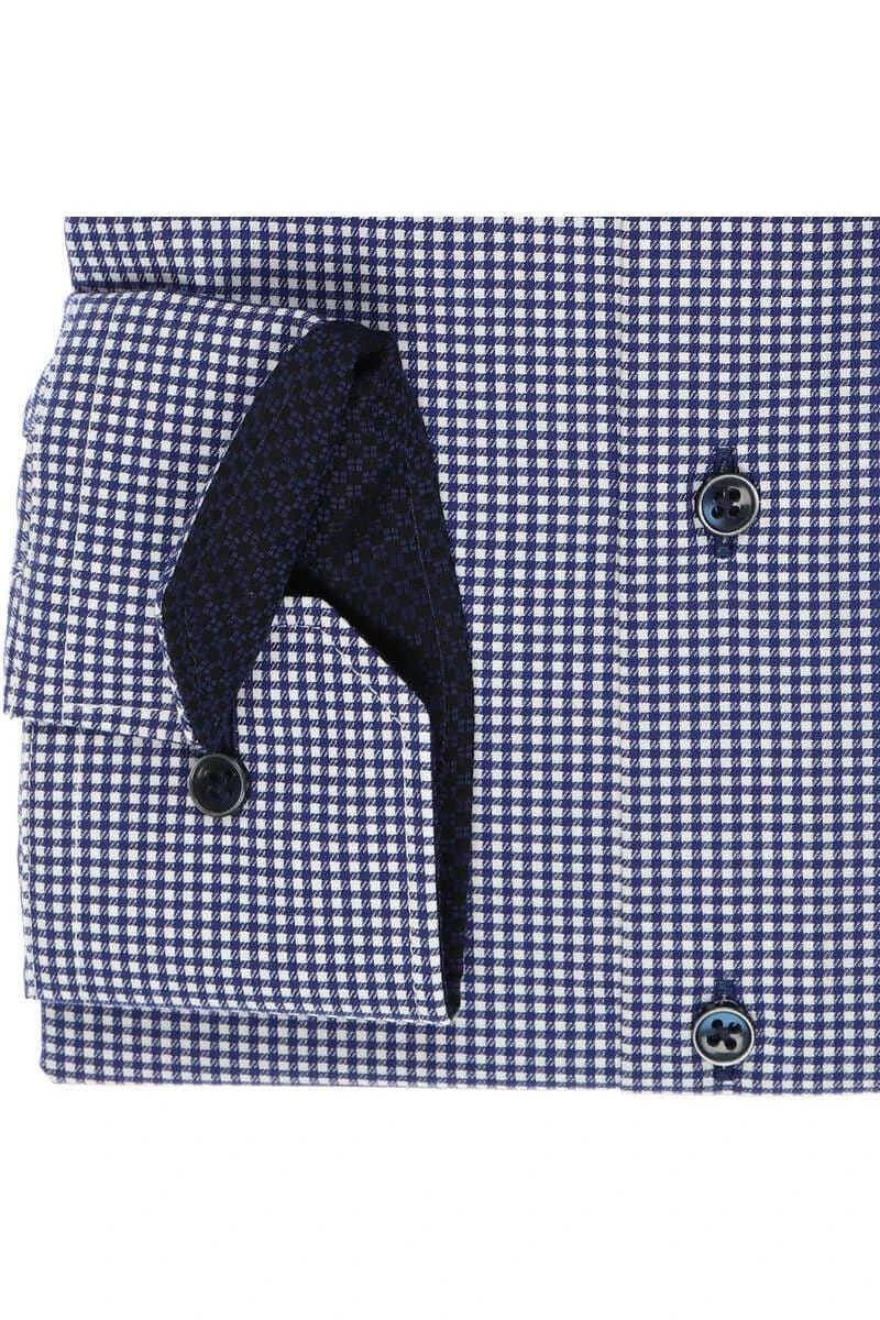 ETERNA Modern Fit Hemd Blau, Kariert 3 ETERNA Modern Fit Hemd Blau, Kariert – Bild 3