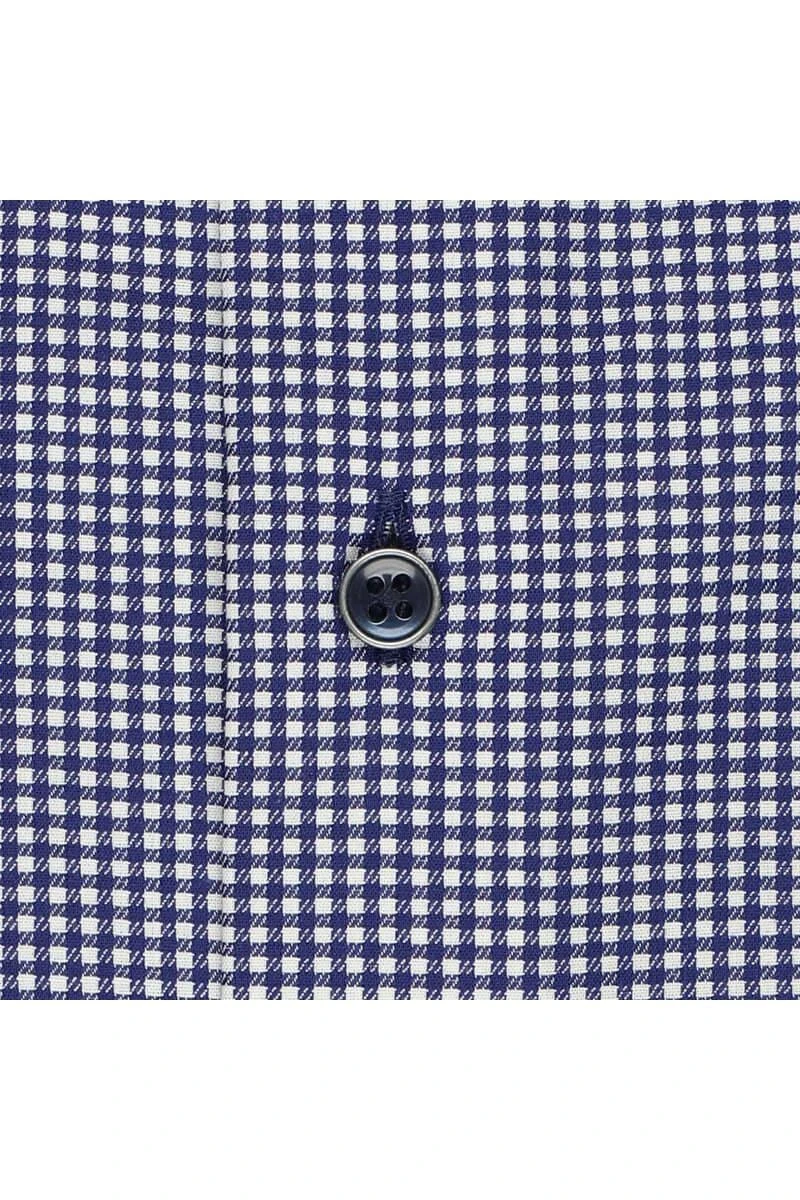 ETERNA Modern Fit Hemd Blau, Kariert 4 ETERNA Modern Fit Hemd Blau, Kariert – Bild 4