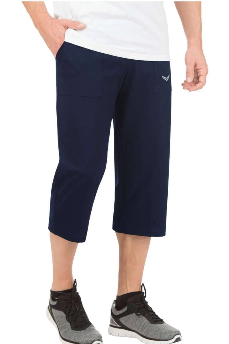 TRIGEMA Comfort Fit Herren Freizeithose Navy 2 TRIGEMA Comfort Fit Herren Freizeithose Navy – Bild 2
