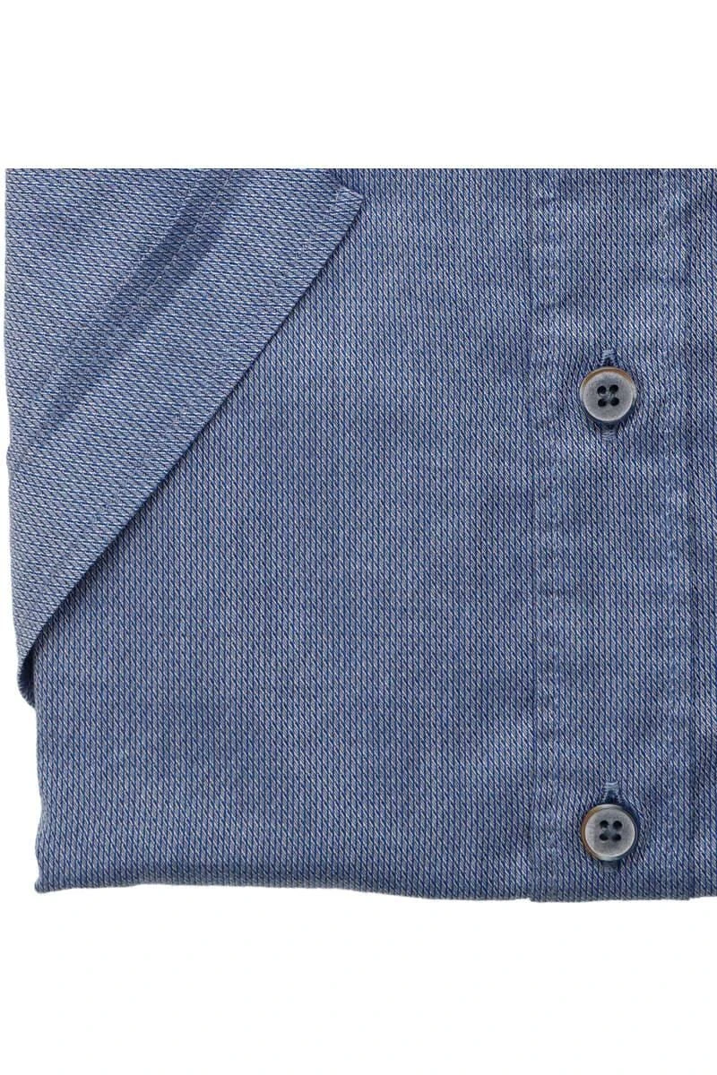 OLYMP Casual Modern Fit Hemd Marine, Einfarbig 3 OLYMP Casual Modern Fit Hemd Marine, Einfarbig – Bild 3