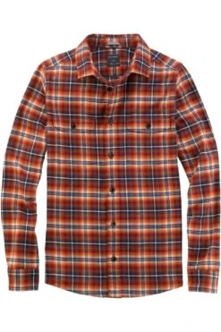 OLYMP Casual Modern Fit Flanellhemd Caramel, Kariert