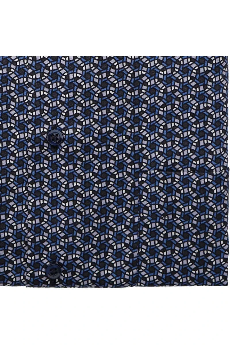 ETERNA Comfort Fit Hemd Grau, Gemustert 5 ETERNA Comfort Fit Hemd Grau, Gemustert – Bild 5