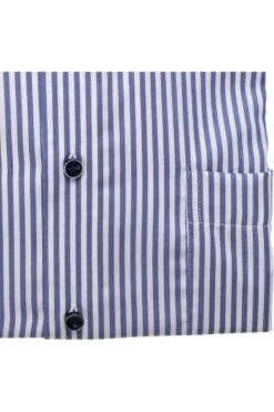 ETERNA Comfort Fit Hemd Dunkelblau, Gestreift -Kleidung Angebote 4140 K196 16 4 800 1200x1200