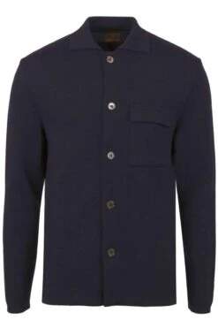 Stenströms Fitted BodyCardiganKnopfleiste Navy