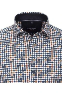Casa Moda Casual Fit Hemd Blau, Gemustert 6 Casa Moda Casual Fit Hemd Blau, Gemustert -Kleidung Angebote 423923800 100 3 800 1200x1200