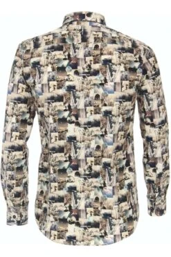 Casa Moda Casual Fit Hemd Braun, Gemustert -Kleidung Angebote 423924600 200 4 800 1200x1200