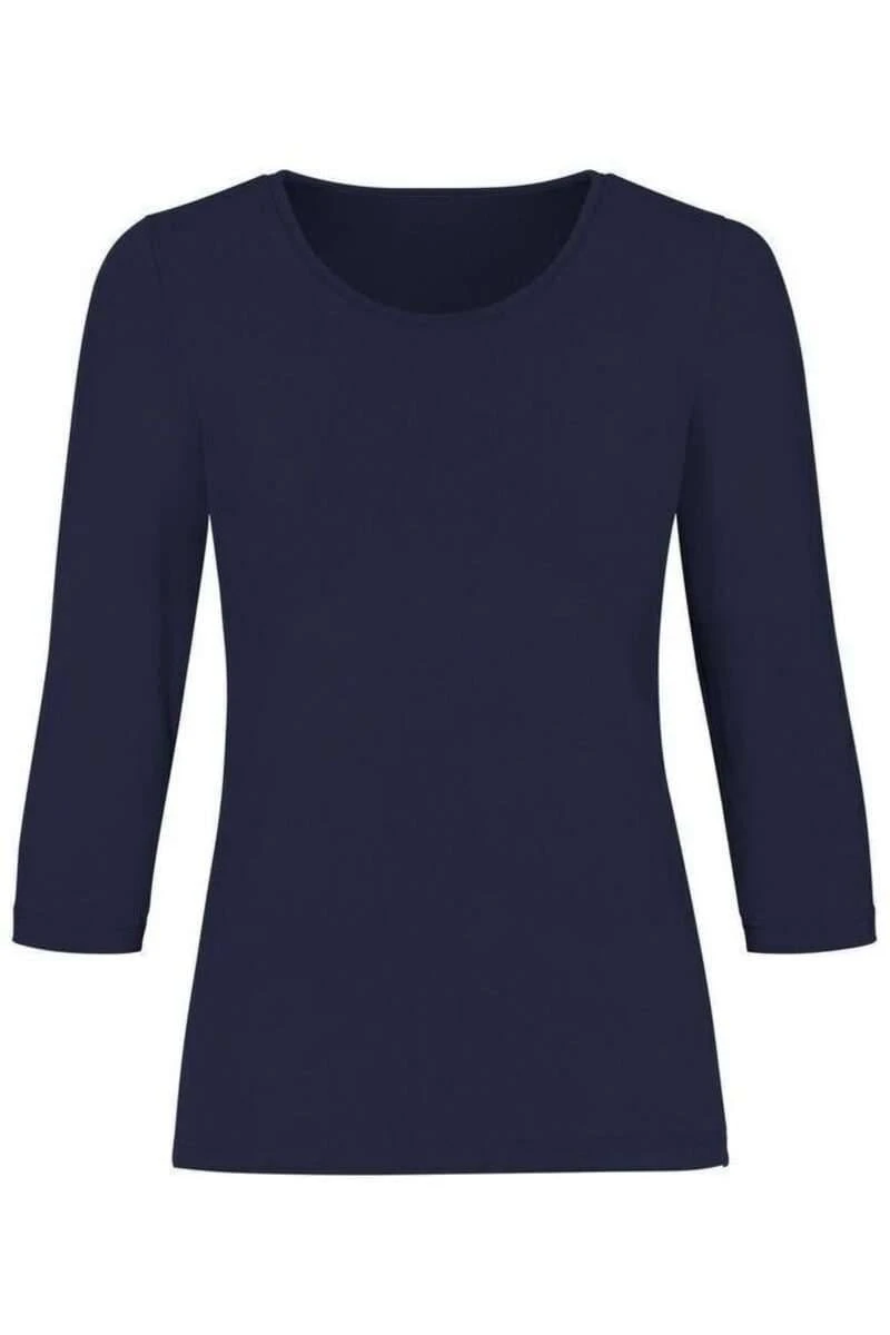TRIGEMA Damen T-Shirt Navy 1 TRIGEMA Damen T-Shirt Navy