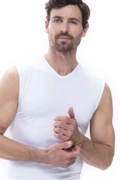 Mey Software Herren Unterhemd Weiss