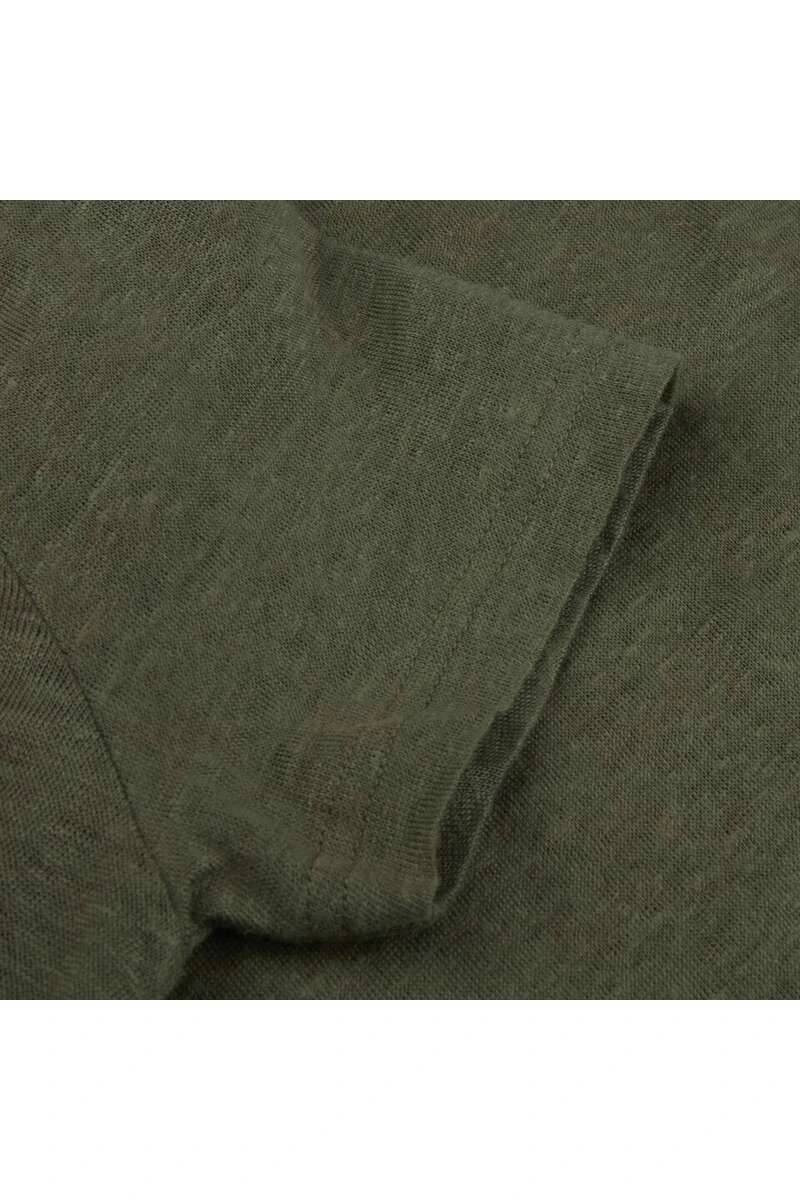 Stenströms Fitted Body T-Shirt Rundhals Dunkelgrün,Einfarbig 4 Stenströms Fitted Body T-Shirt Rundhals Dunkelgrün,Einfarbig – Bild 4