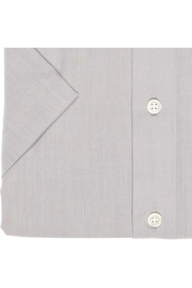 Marvelis Modern Fit Hemd Hellgrau, Einfarbig 3 Marvelis Modern Fit Hemd Hellgrau, Einfarbig – Bild 3