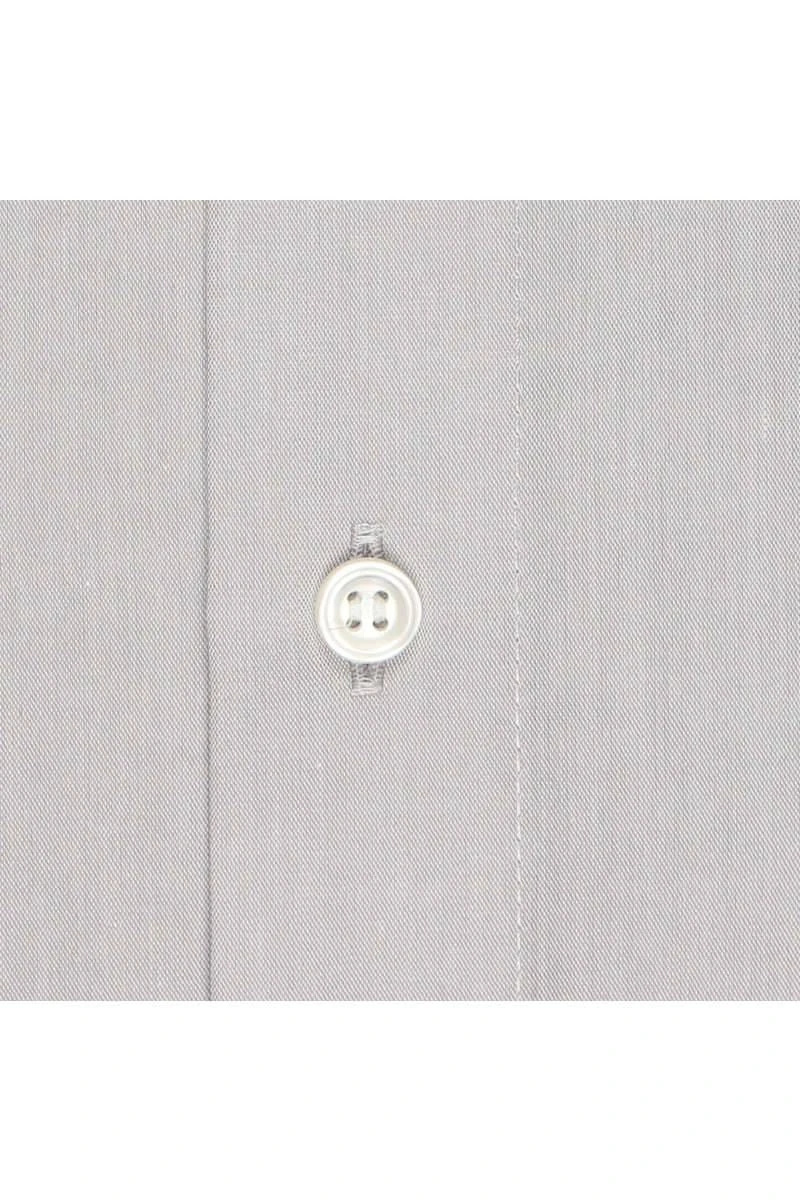 Marvelis Modern Fit Hemd Hellgrau, Einfarbig 4 Marvelis Modern Fit Hemd Hellgrau, Einfarbig – Bild 4