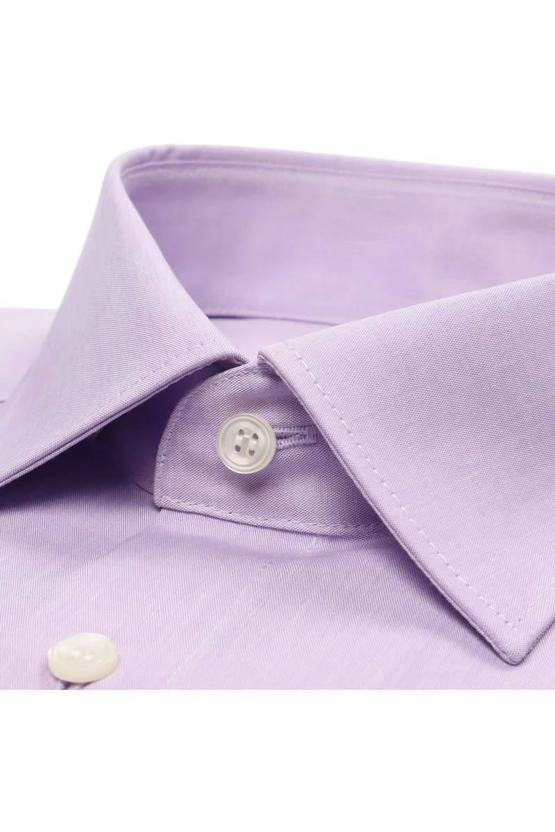 Marvelis Modern Fit Hemd Flieder, Einfarbig 2 Marvelis Modern Fit Hemd Flieder, Einfarbig – Bild 2