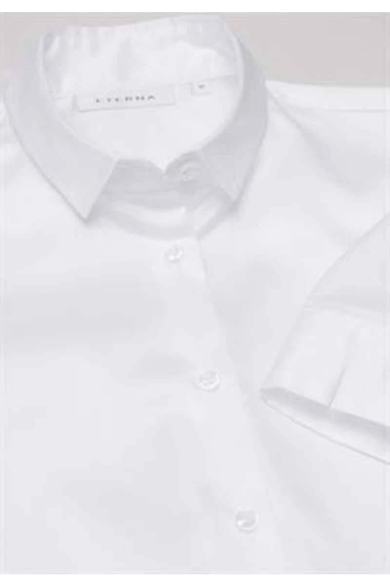 ETERNA Cover Shirt Modern Classic Bluseweiss, Einfarbig 3 ETERNA Cover Shirt Modern Classic Bluseweiss, Einfarbig – Bild 3