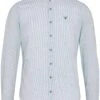 Pure Slim Fit Trachtenhemd Hellblau, Gemustert