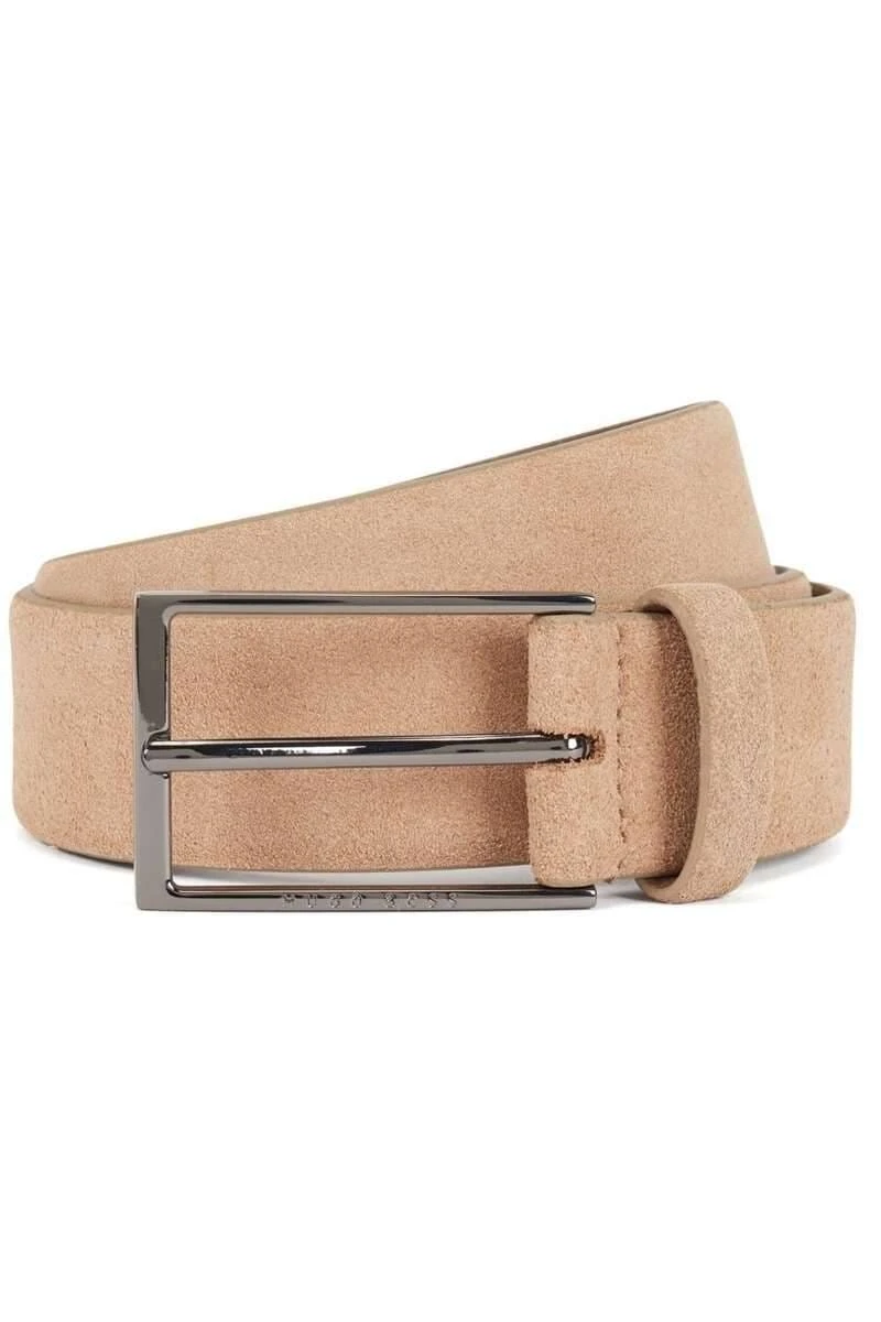 Hugo Boss BOSS Herren Gürtel Aus 100% Rindsleder3,5 Cm Braun, Einfarbig 1 Hugo Boss BOSS Herren Gürtel Aus 100% Rindsleder3,5 Cm Braun, Einfarbig