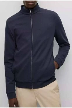 Hugo Boss BOSS Regular Fit Sweatjacke Dunkelblau -Kleidung Angebote 50468543 404 8 800 1200x1200