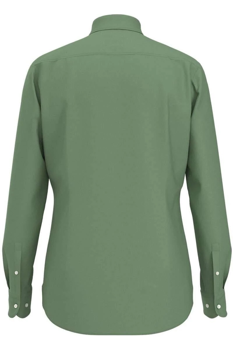 Hugo Boss BOSS Slim Fit Hemd Grün, Einfarbig 2 Hugo Boss BOSS Slim Fit Hemd Grün, Einfarbig – Bild 2
