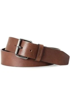 Hugo Boss BOSS Herren Gürtel Aus 100% Rindsleder4,0 Cm Braun, Einfarbig