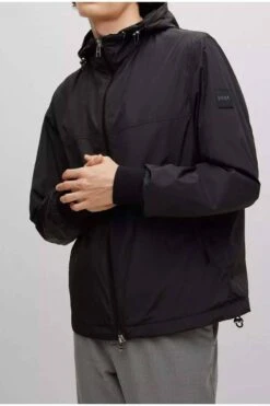 Hugo Boss BOSS Regular Fit Herren Jacke Schwarz -Kleidung Angebote 50477459 001 8 800 1200x1200