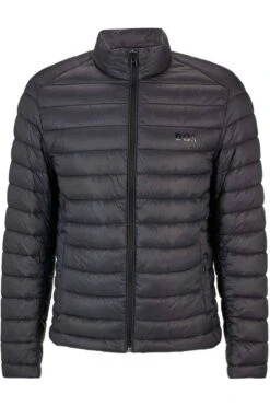 Hugo Boss BOSS Regular Fit Herren Steppjacke Schwarz