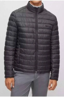 Hugo Boss BOSS Regular Fit Herren Steppjacke Schwarz -Kleidung Angebote 50481548 001 8 800 1200x1200