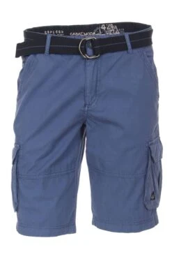 Casa Moda Casual Fit Cargo Shorts Royal, Einfarbig