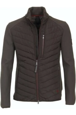 Casa Moda Herren SoftshelljackeZip Grün