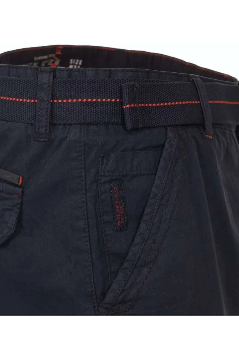 Casa Moda Cargo Shorts Schwarz, Einfarbig 3 Casa Moda Cargo Shorts Schwarz, Einfarbig – Bild 3