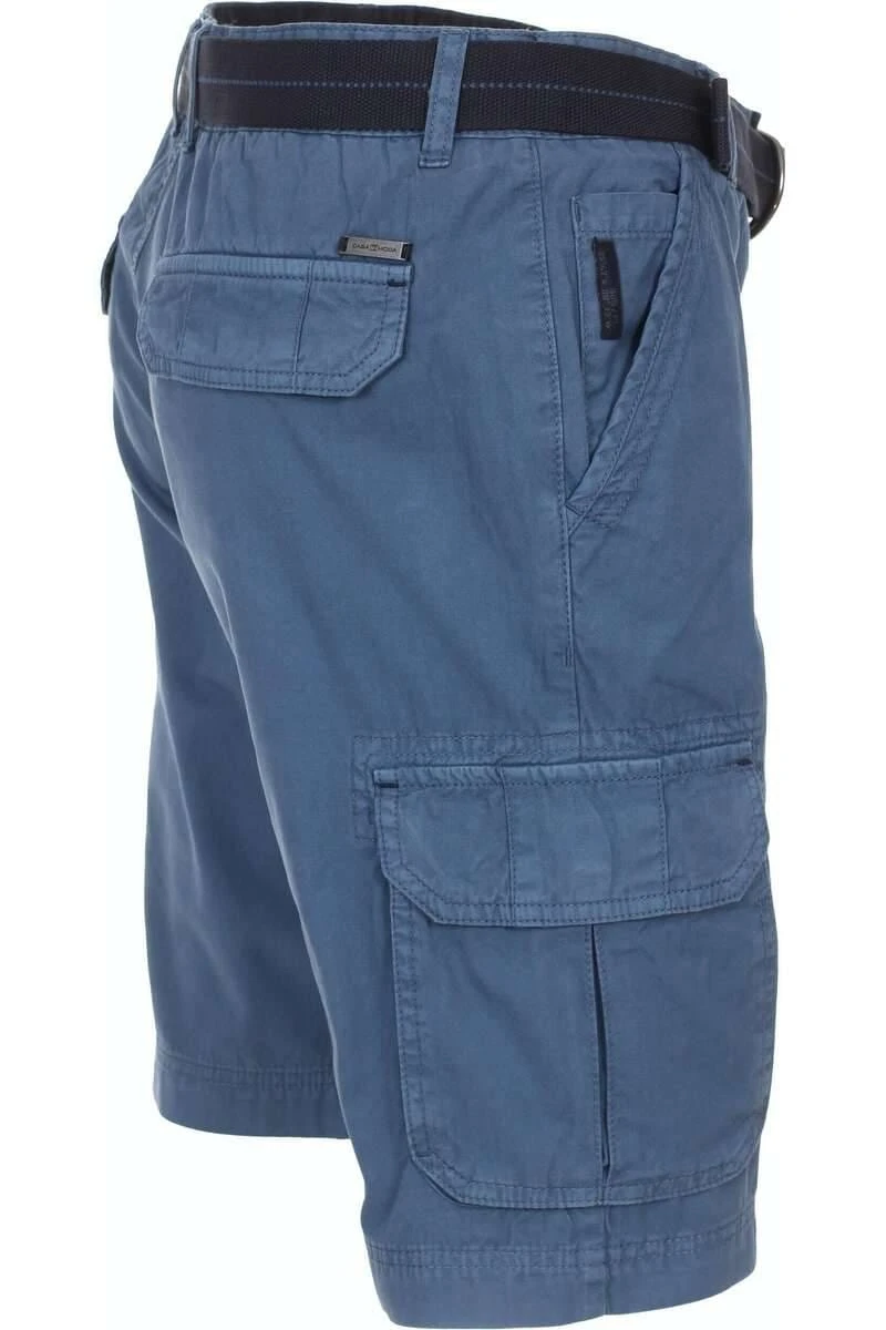 Casa Moda Cargo Shorts Blau, Einfarbig 2 Casa Moda Cargo Shorts Blau, Einfarbig – Bild 2