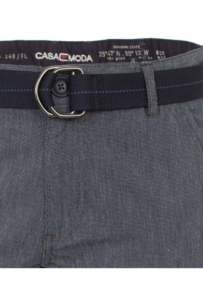 Casa Moda Cargo Shorts Navy, Einfarbig 4 Casa Moda Cargo Shorts Navy, Einfarbig – Bild 4