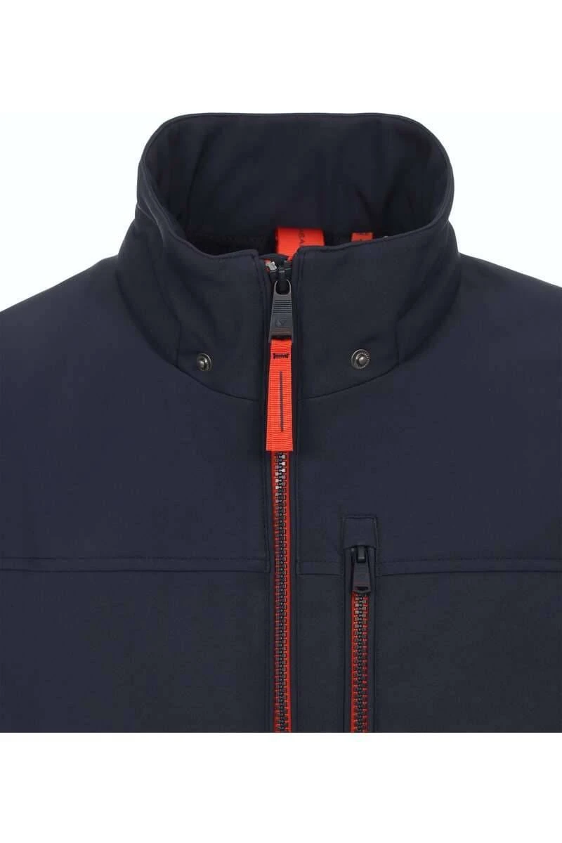 Casa Moda Herren Softshelljacke Blau 2 Casa Moda Herren Softshelljacke Blau – Bild 2