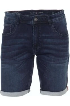 Casa Moda Joggjeans Kurze Hose Dunkelblau, Einfarbig