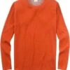 OLYMP Level Five Body Fit Herren Pullover Rundhals Orange