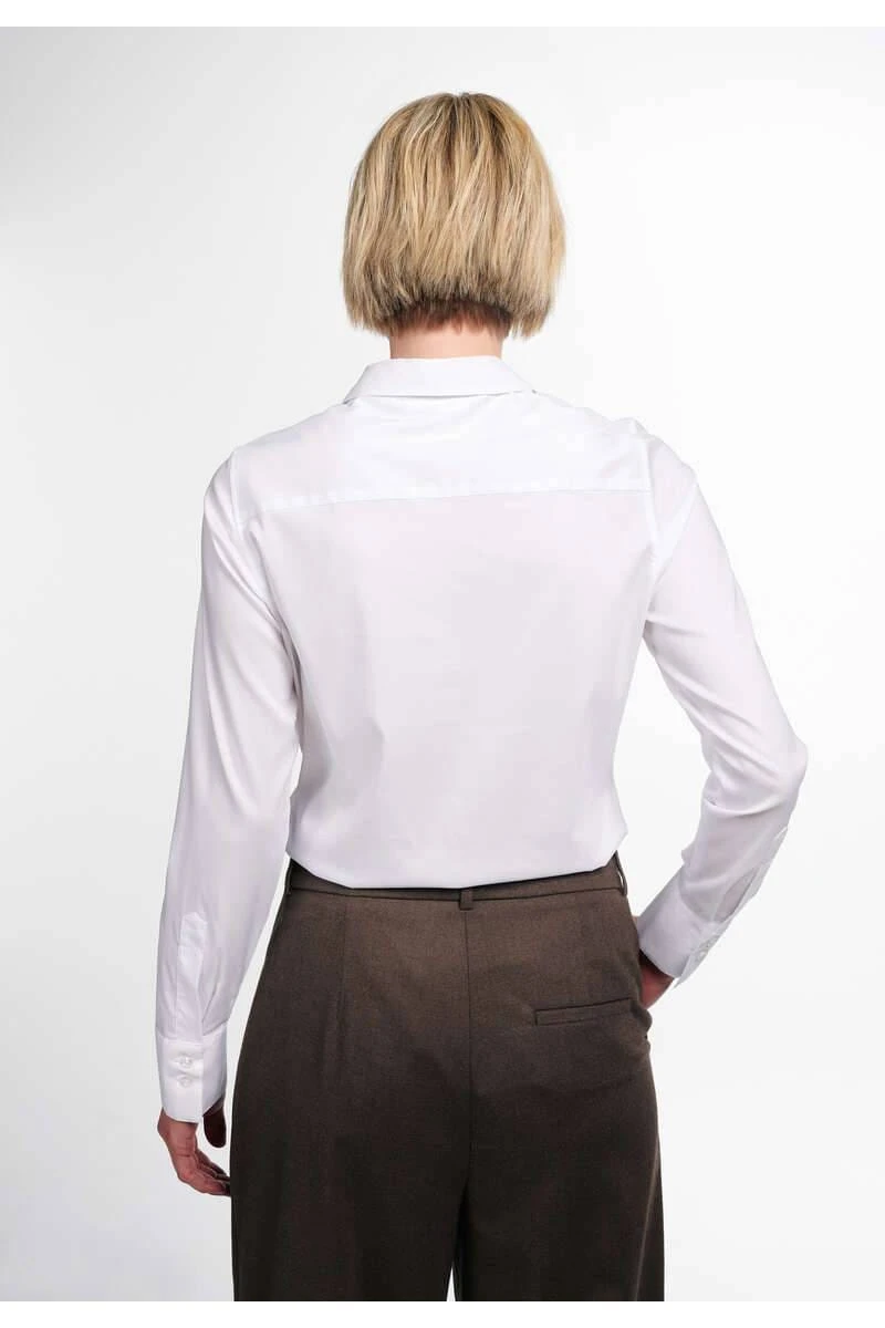 ETERNA Performance Modern Classic Bluseweiss, Einfarbig 5 ETERNA Performance Modern Classic Bluseweiss, Einfarbig – Bild 5