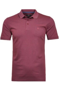 RAGMAN Regular Fit Poloshirt Beere, Einfarbig