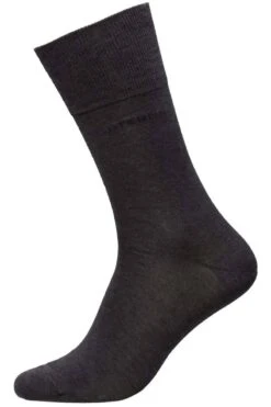 ETERNA Herren Socken Anthrazit, Einfarbig