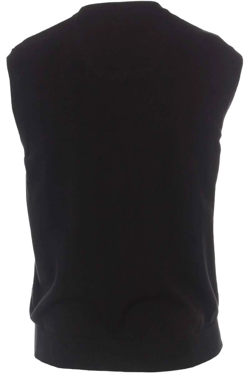 Redmond Regular Fit Herren Pullunder V-Ausschnitt Schwarz 2 Redmond Regular Fit Herren Pullunder V-Ausschnitt Schwarz – Bild 2