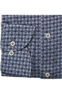 Fakts Slim Fit Hemd Navy, Gemustert -Kleidung Angebote 6076 254 2 800 1200x1200