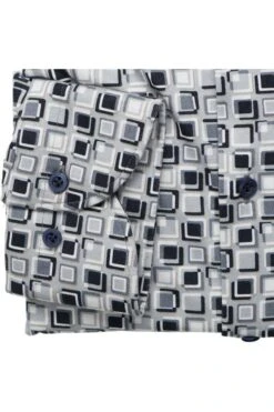 Fakts Slim Fit Hemd Grau, Gemustert -Kleidung Angebote 6179 254 2 800 1200x1200