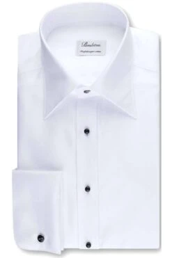 Stenströms Fitted Body Galahemd Weiss