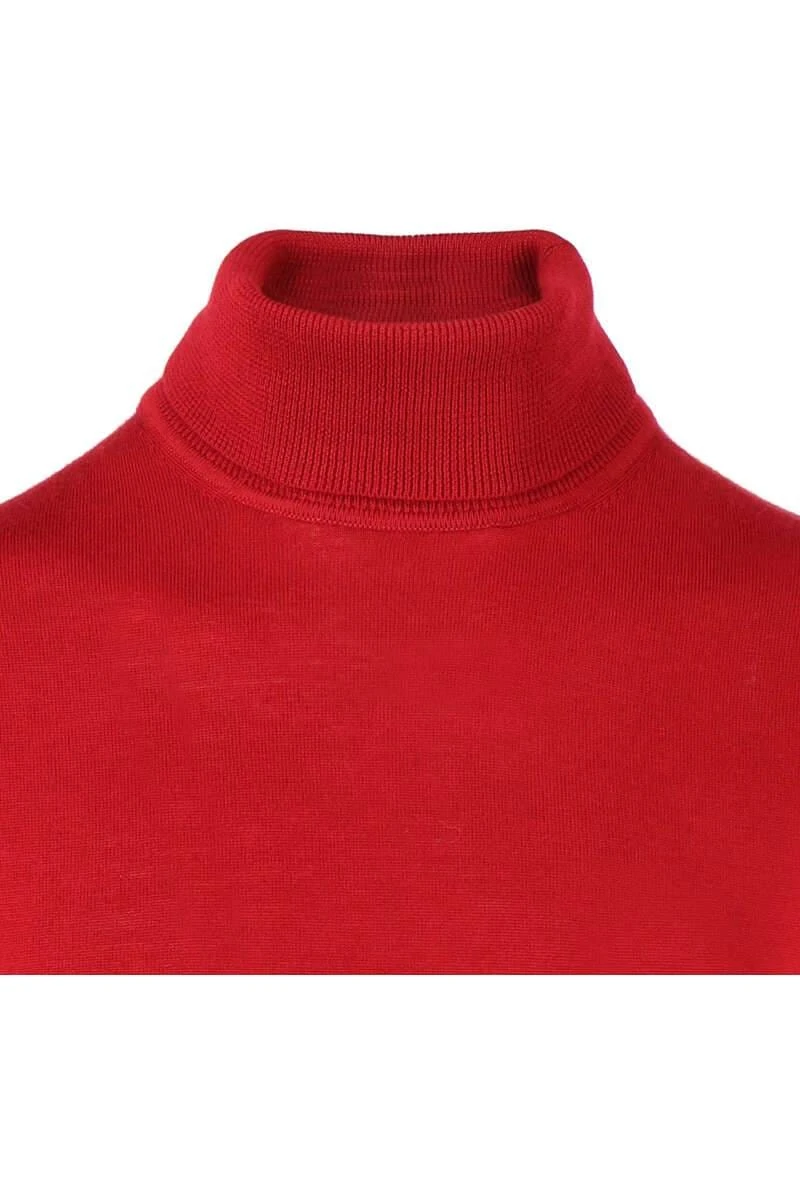 Marvelis Casual Modern Fit Herren Rollkragenpullover Barolo 2 Marvelis Casual Modern Fit Herren Rollkragenpullover Barolo – Bild 2