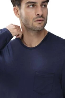 Mey Jefferson Longsleeve Dunkelblau -Kleidung Angebote 65640 668 3 800 1200x1200