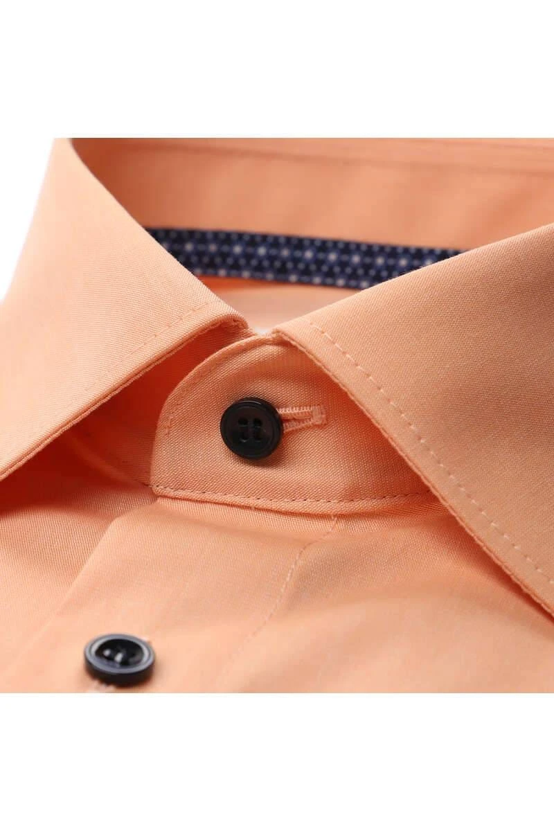 Marvelis Comfort Fit Hemd Orange, Einfarbig 2 Marvelis Comfort Fit Hemd Orange, Einfarbig – Bild 2