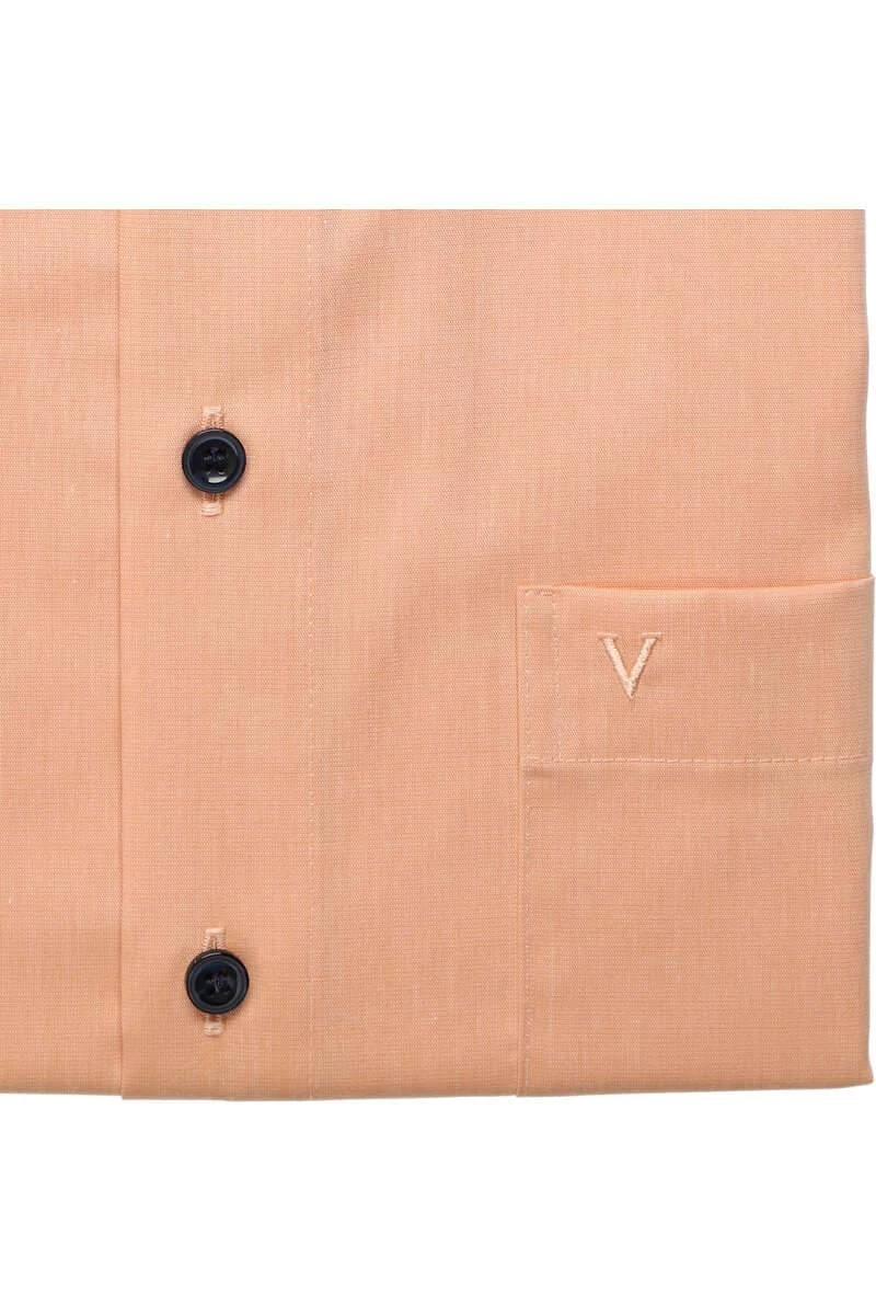 Marvelis Comfort Fit Hemd Orange, Einfarbig 5 Marvelis Comfort Fit Hemd Orange, Einfarbig – Bild 5