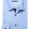 Marvelis Comfort Fit Hemd Bleu, Einfarbig