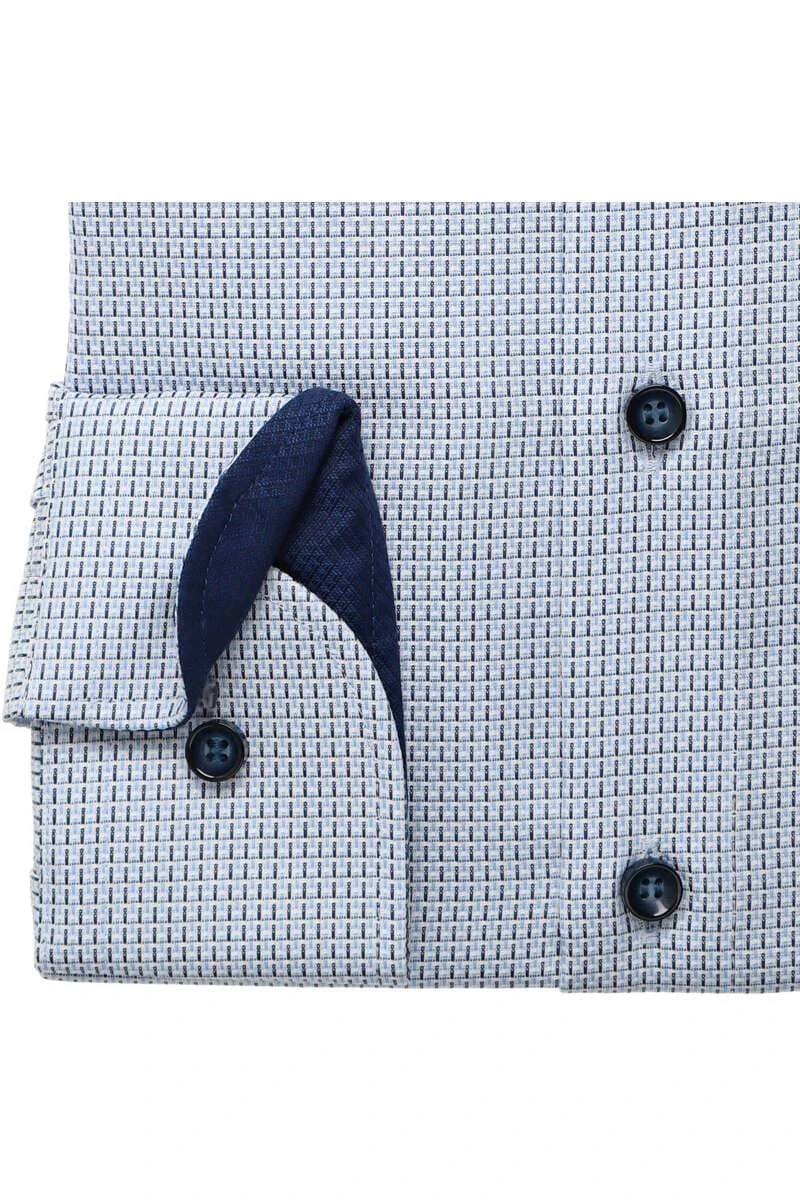 Marvelis Modern Fit Hemd Bleu, Gemustert 3 Marvelis Modern Fit Hemd Bleu, Gemustert – Bild 3