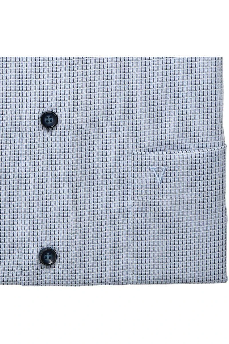 Marvelis Modern Fit Hemd Bleu, Gemustert 5 Marvelis Modern Fit Hemd Bleu, Gemustert – Bild 5